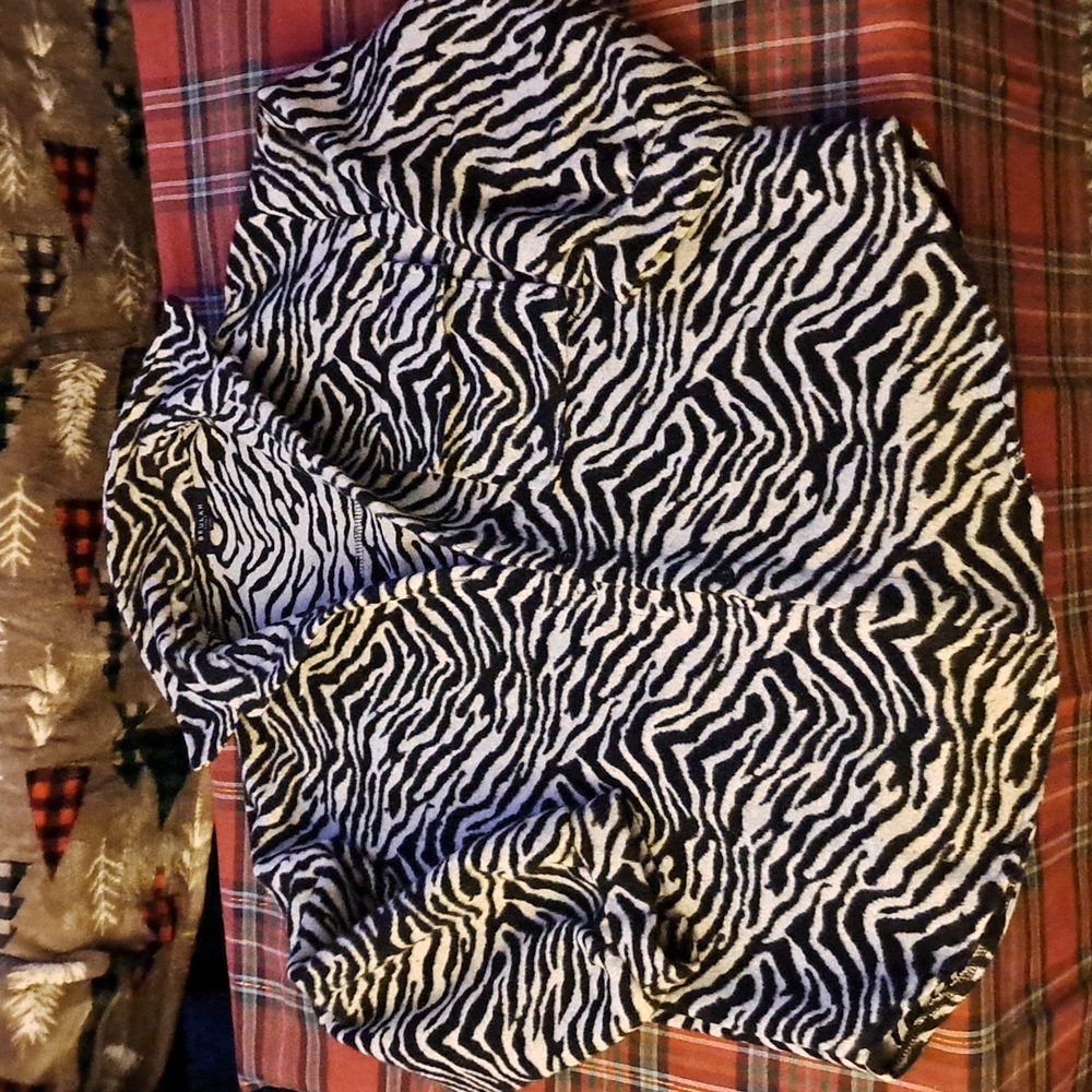 Animal Print Shacket Beulah One Sz